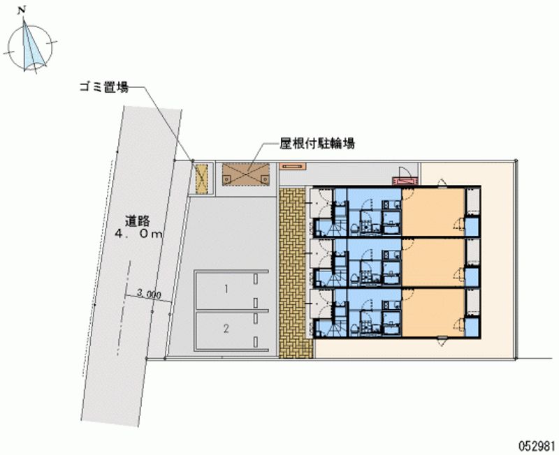 レオネクストエミネンス 月極駐車場