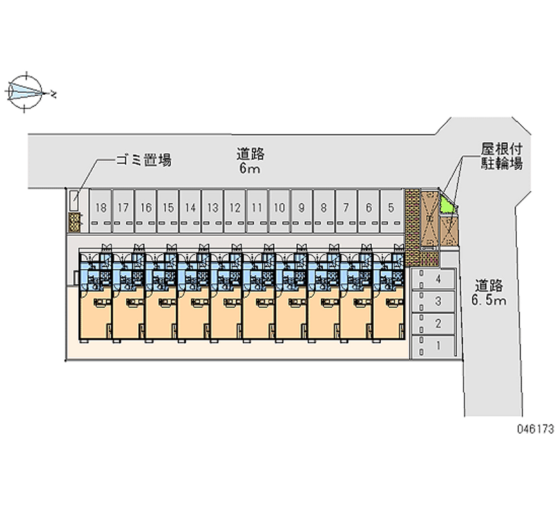 46173 bãi đậu xe hàng tháng