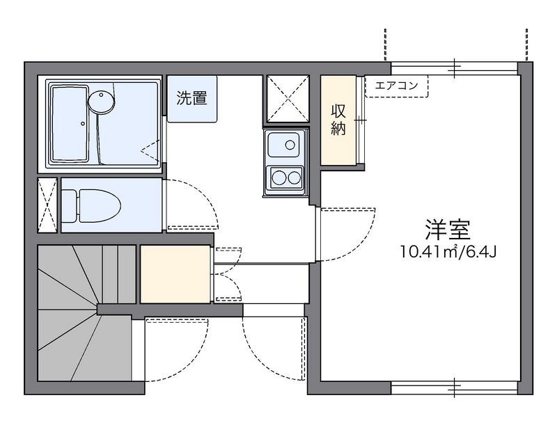 レオネクスト壽　２０１０ 間取図
