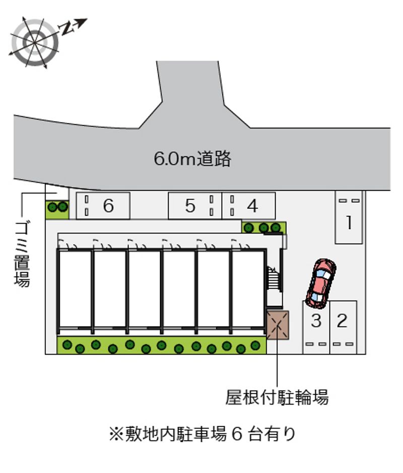 レオパレスティアナ 配置図