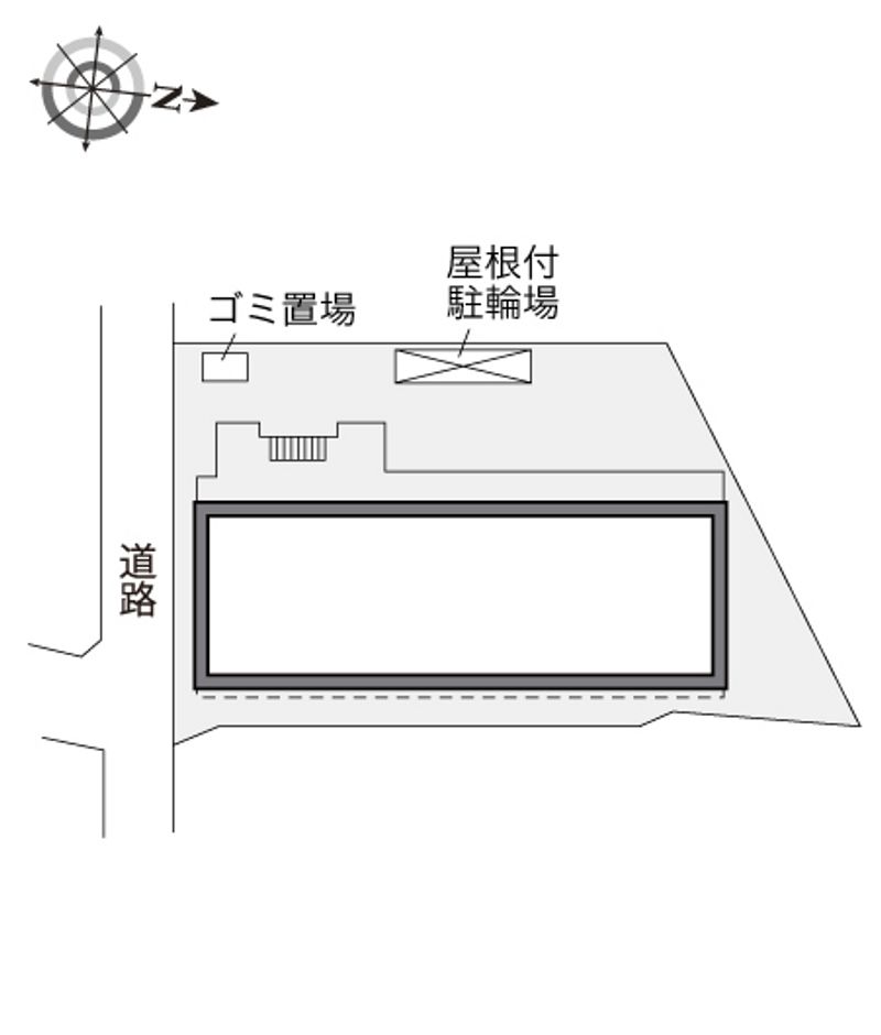 レオパレス光ヒルズ 配置図