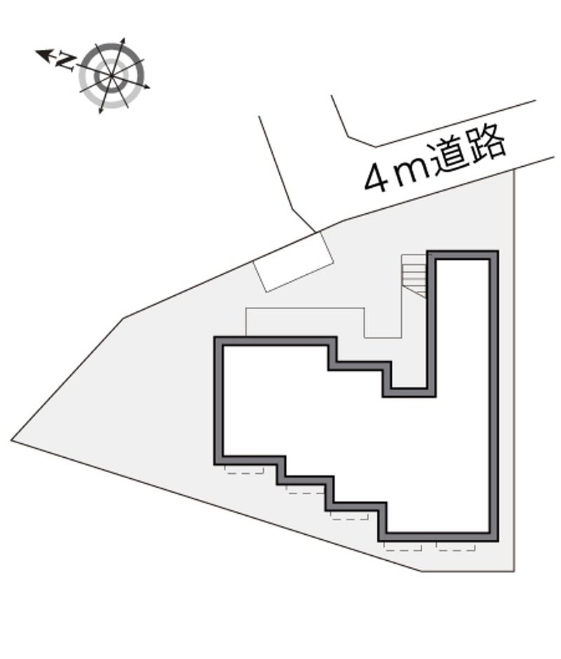 レオパレス峰岡 配置図