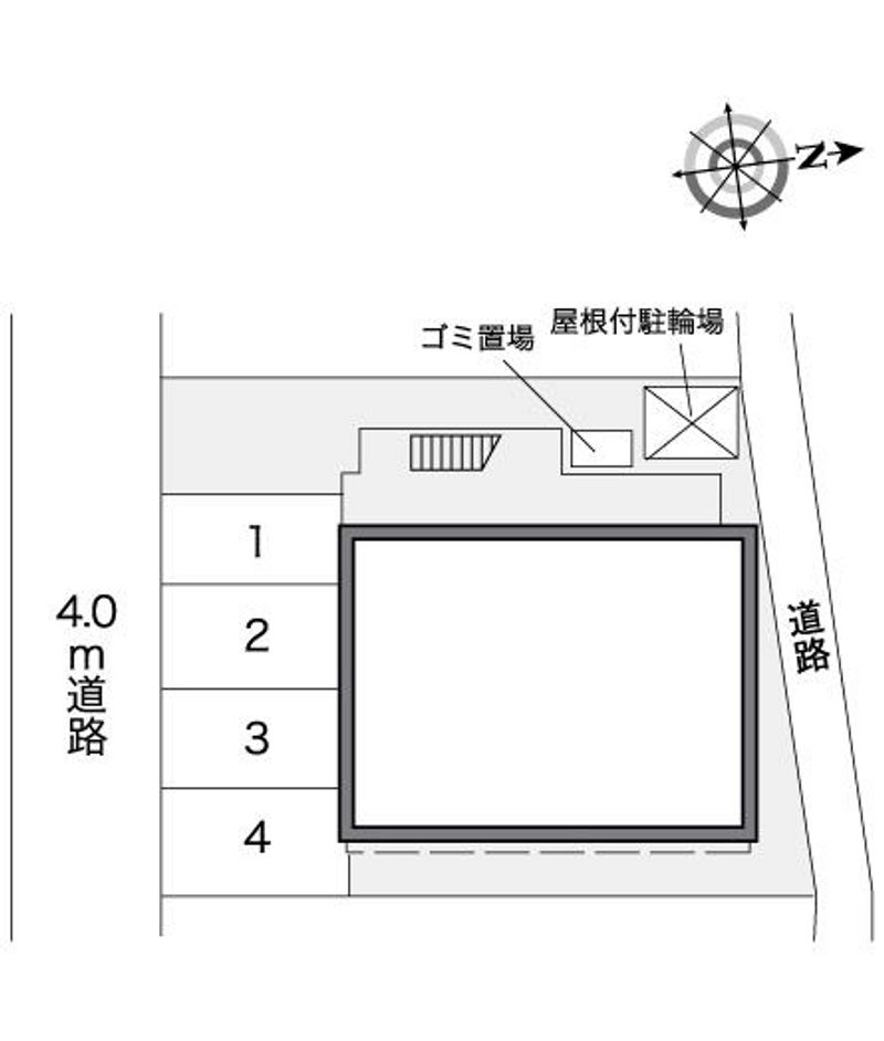 レオパレスさくら 配置図