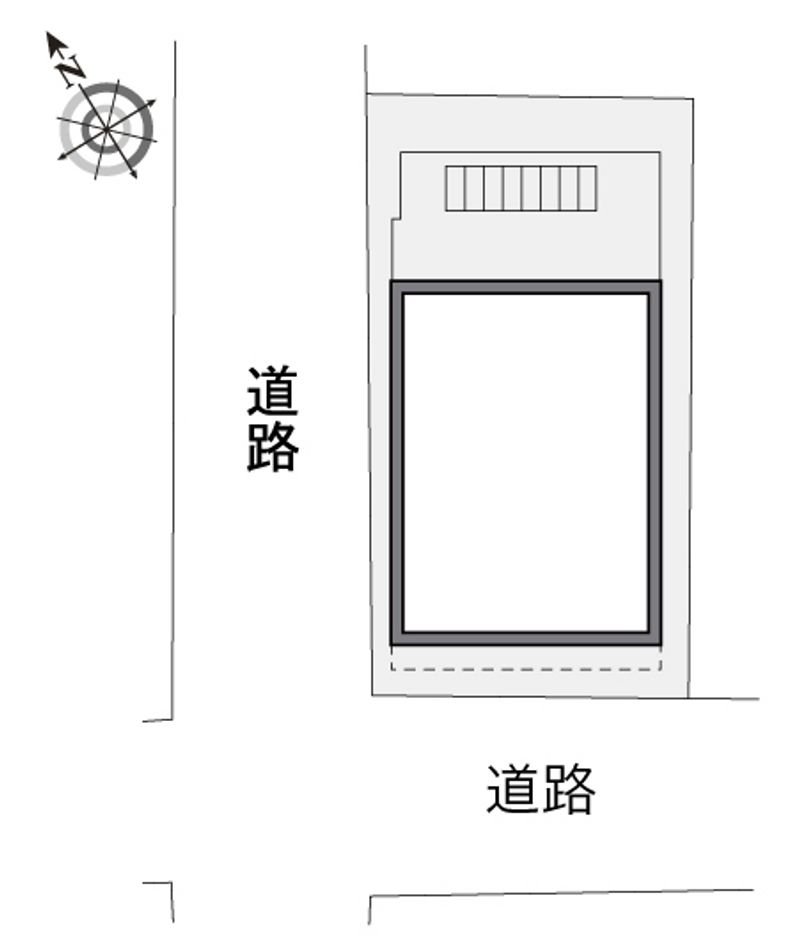レオパレス住吉南町 配置図