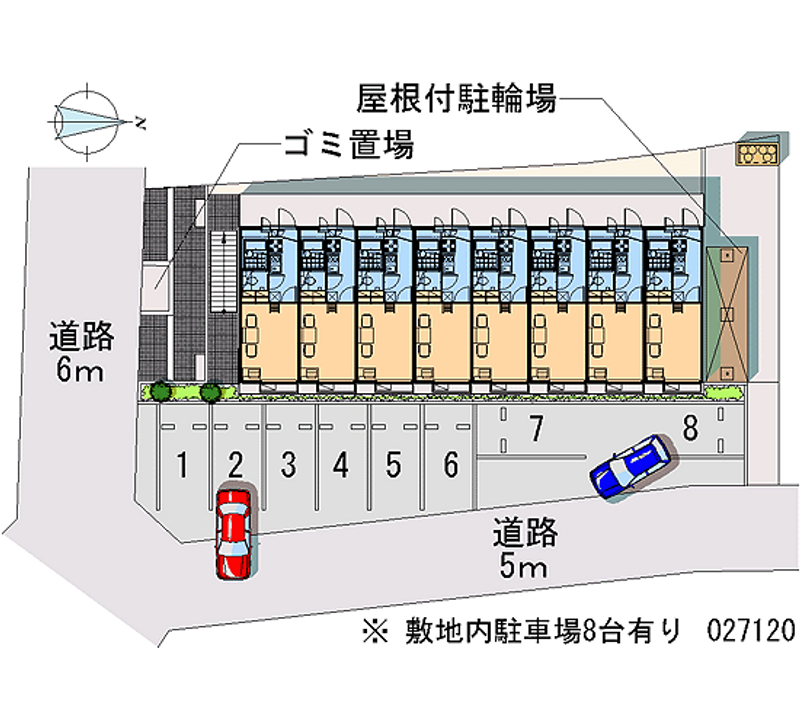 レオパレスパンタレイ 月極駐車場