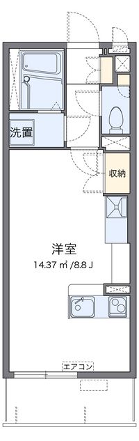 ミランダメルシーシャトー 間取り図