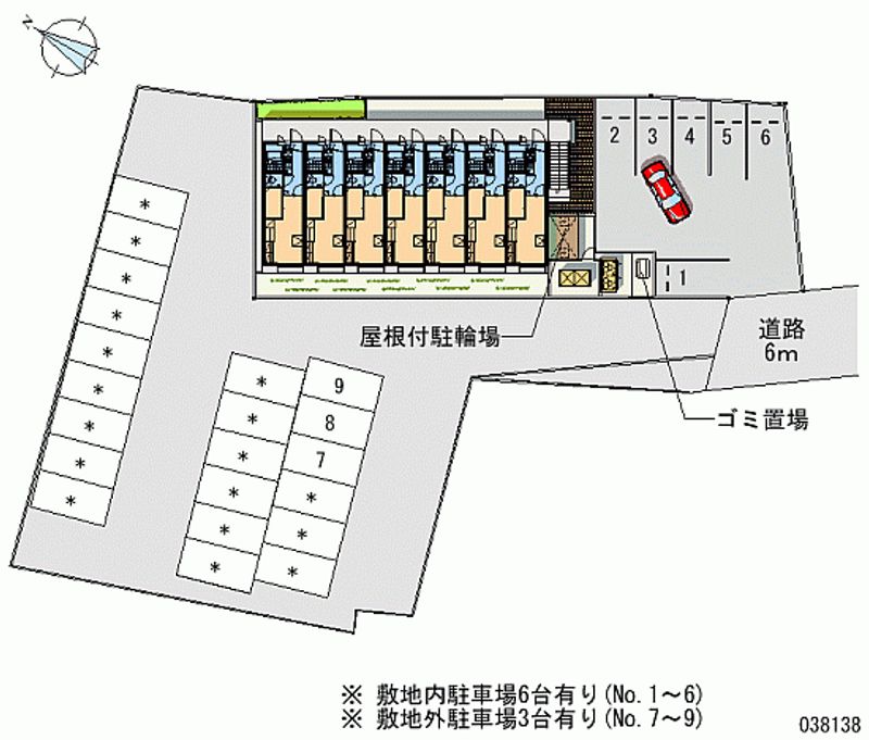 38138 Monthly parking lot