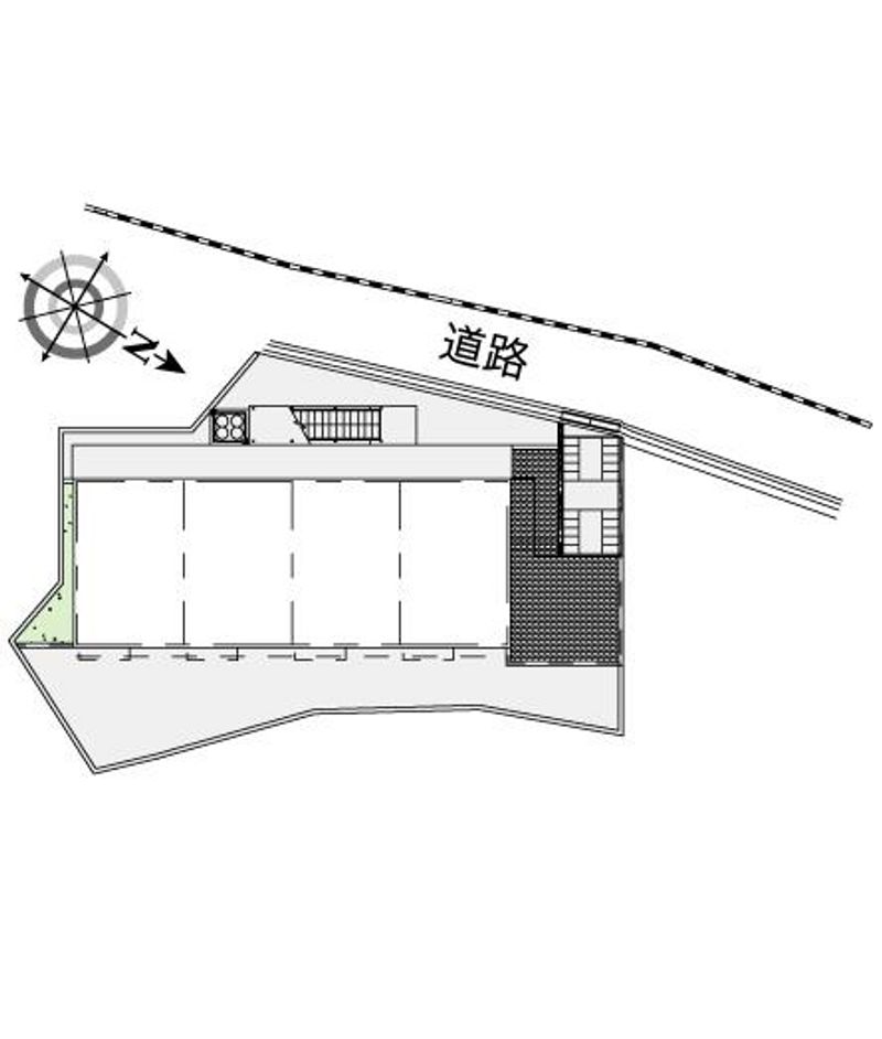 レオパレス櫻根南 配置図