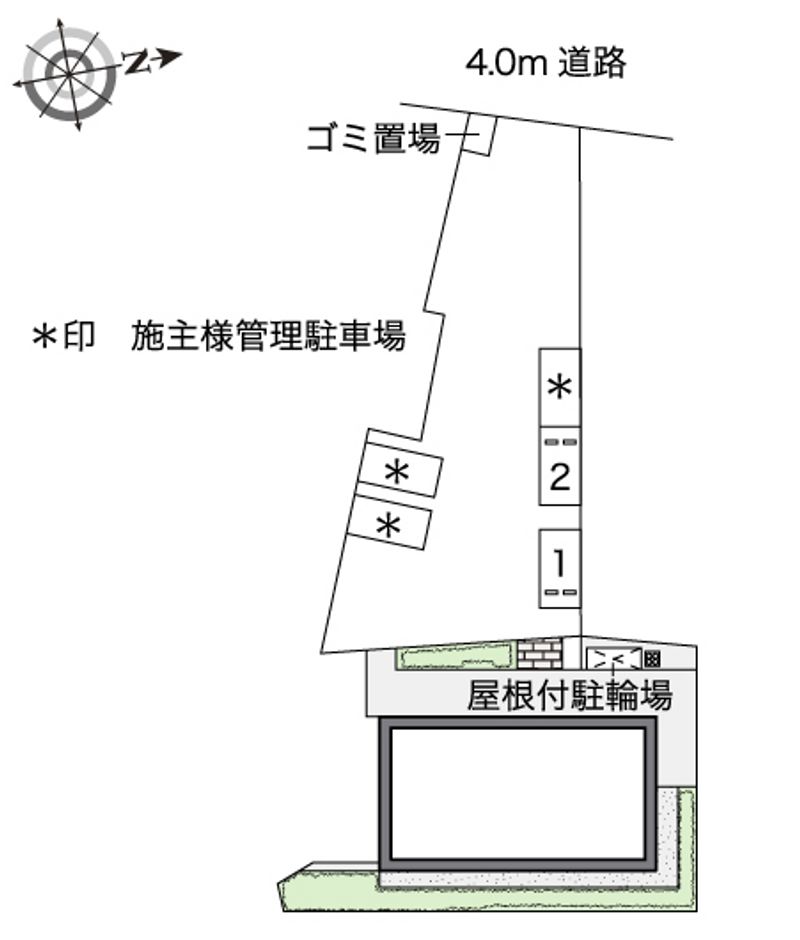 レオネクスト南町田第２ 駐車場