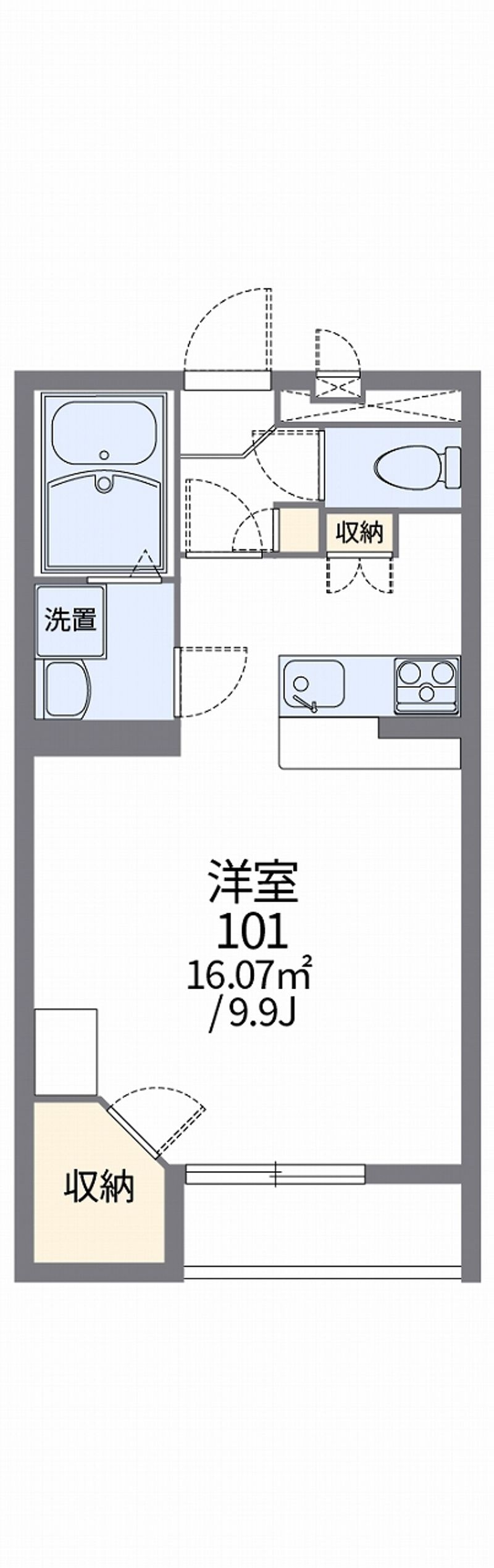 レオパレスＦｌｏｒｅｔ 間取図