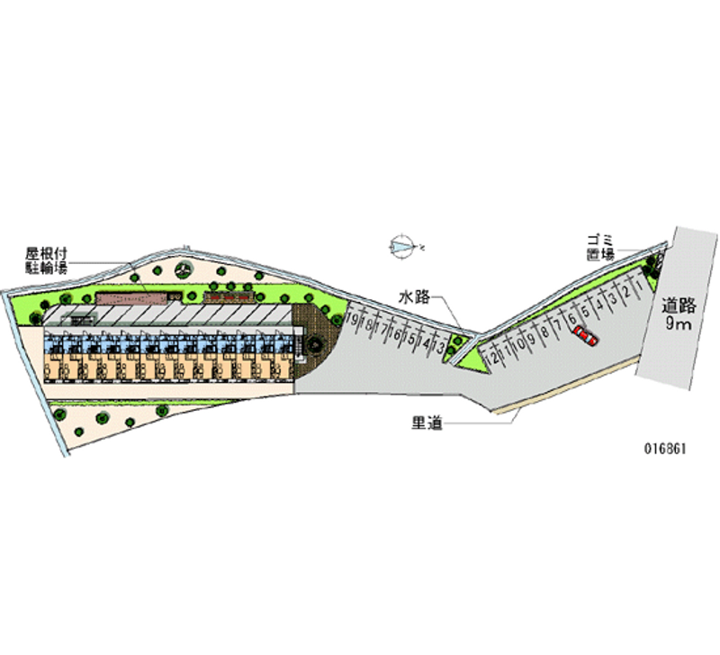 16861月租停車場