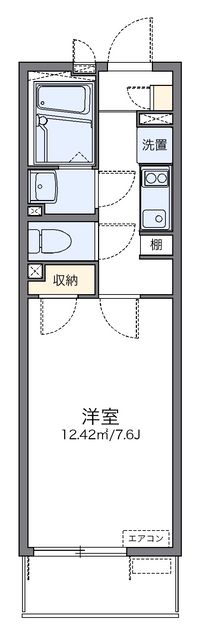 レオネクストアルシオネ 間取り図