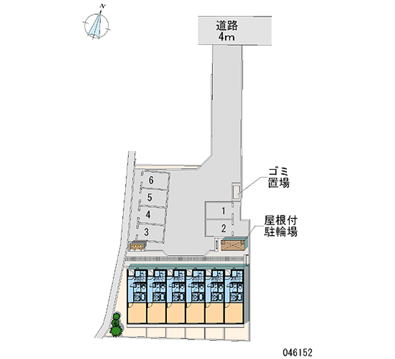 46152 Monthly parking lot