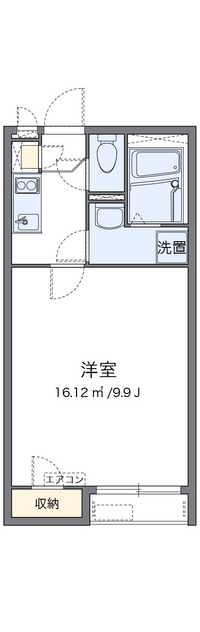 クレイノ和 間取り図