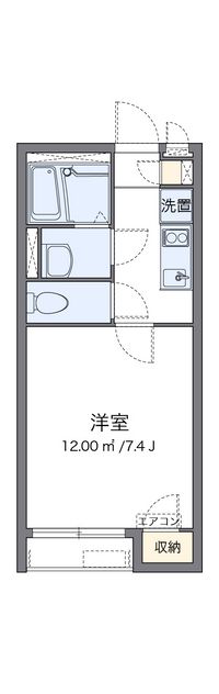 クレイノ中野新橋 間取り図