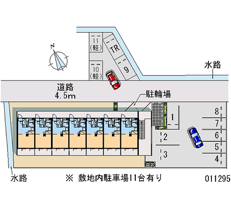 レオパレス田園 月極駐車場