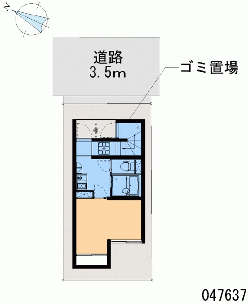 レオネクストコンシャス　ロック 区画図