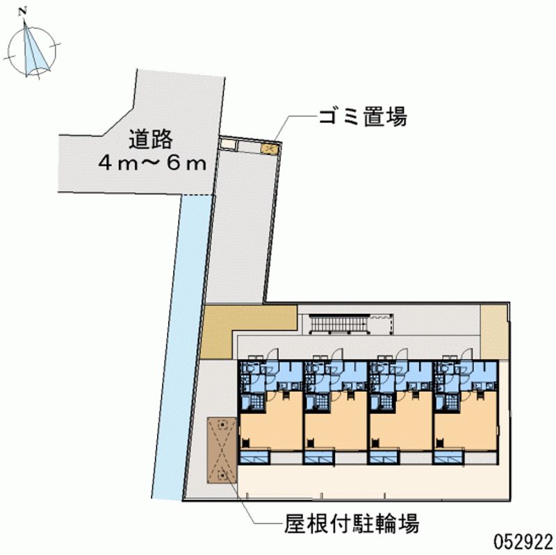 レオネクストかしわのき 区画図