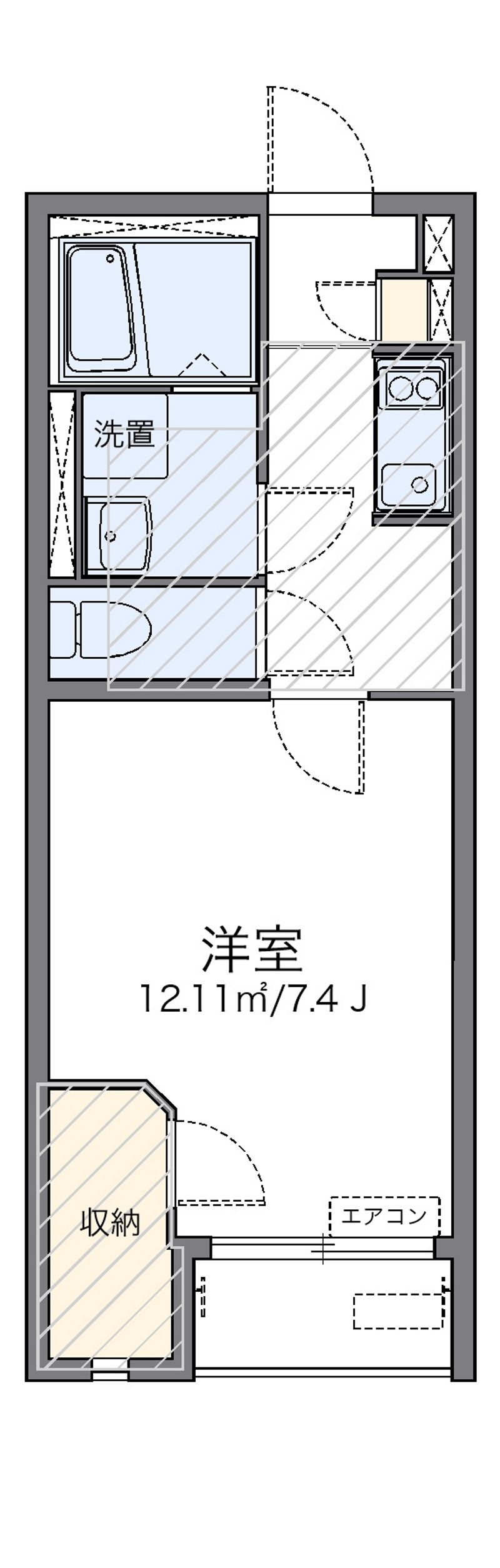 レオネクスト瑠璃 間取図