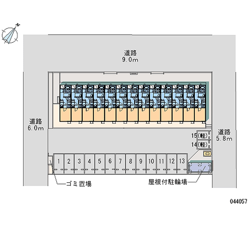 レオネクスト江崎 月極駐車場