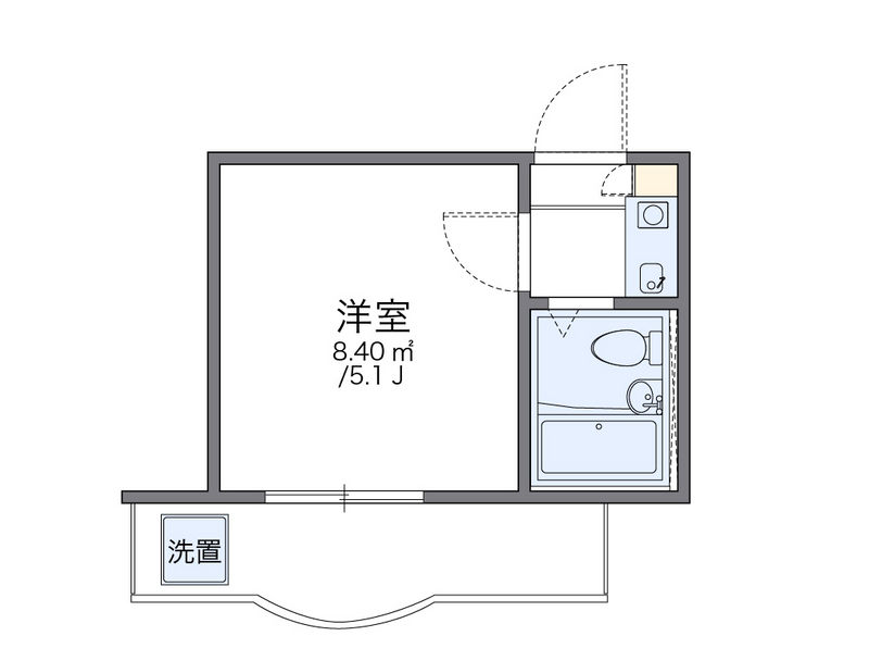 leopalace Omiya Dai1 Floor plan