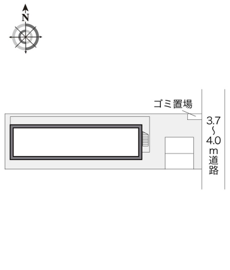 レオパレスグレイスガーデン 配置図
