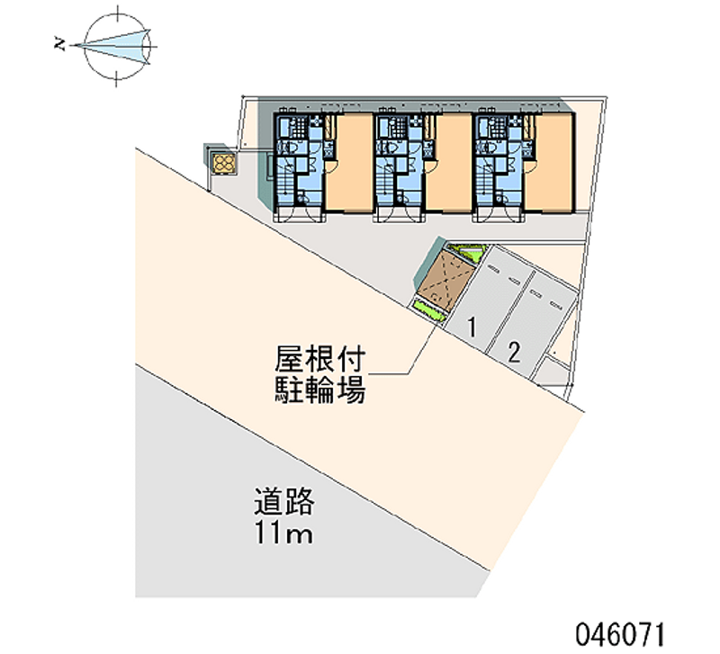 レオネクストウィング６ 区画図