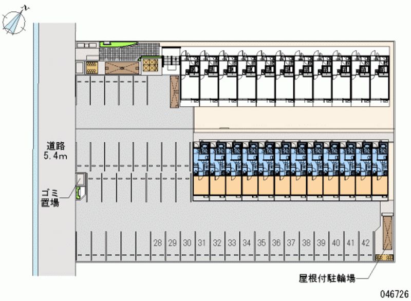 レオネクストバーン　ディーⅡ 月極駐車場