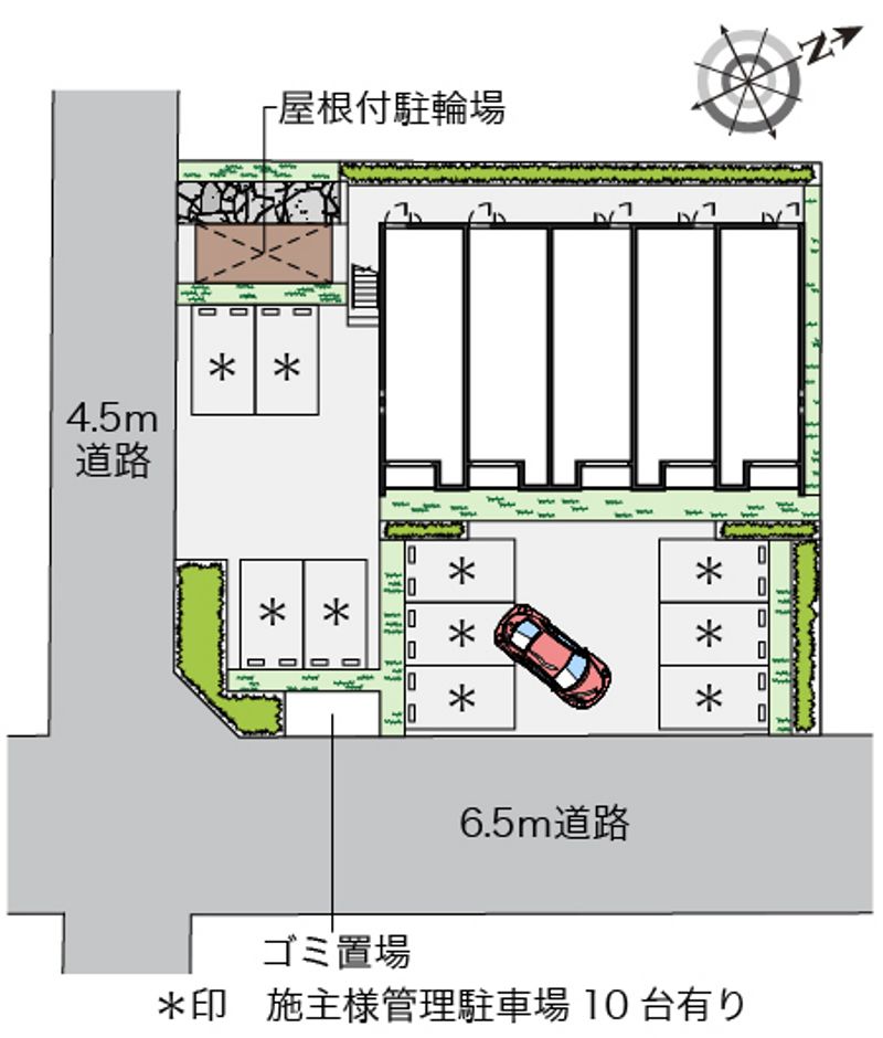 クレイノビレッジ 配置図