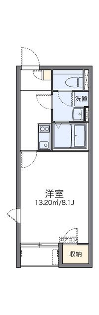 レオネクスト１８番館 間取り図