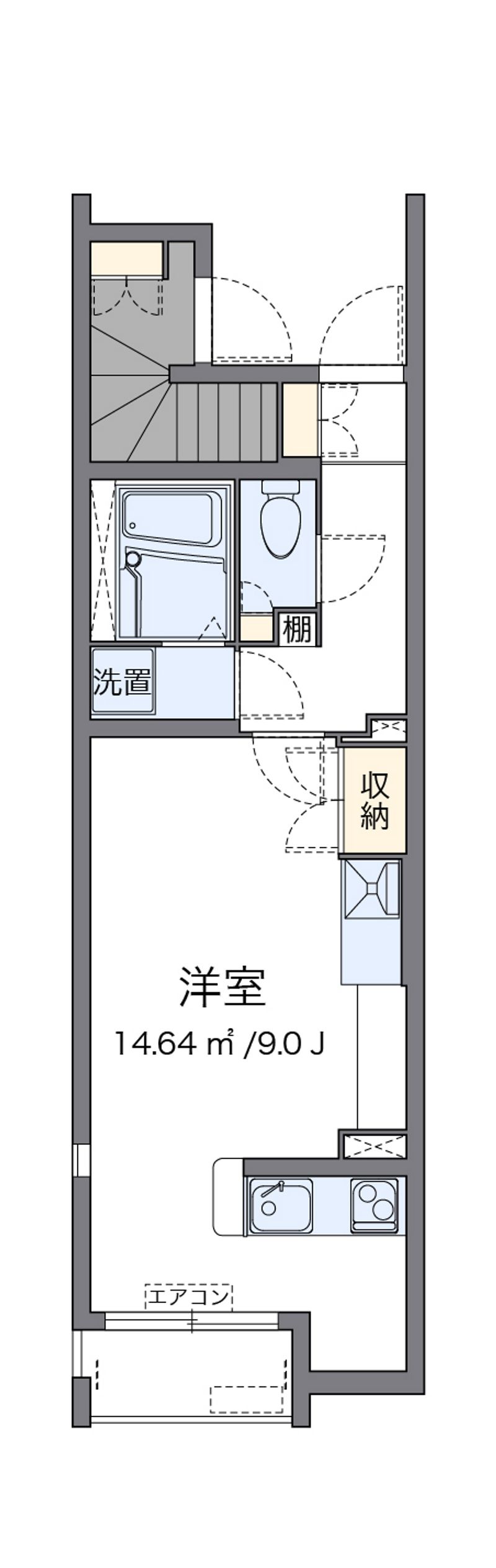 MIRANDA Confort Higashi Kasai 평면도