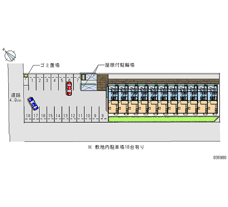 36980 bãi đậu xe hàng tháng