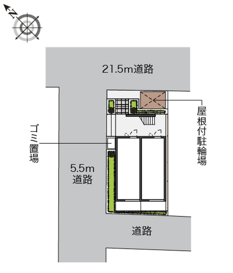 レオネクスト山下公園 配置図
