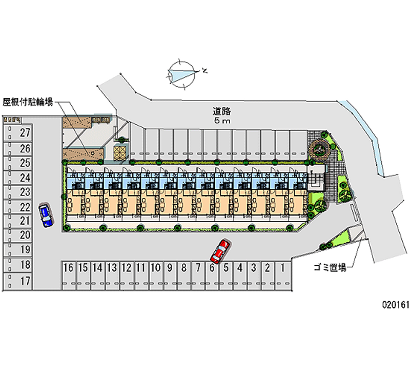 レオパレス沼南Ⅲ 月極駐車場