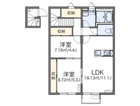 レオパレススカイ 間取り図