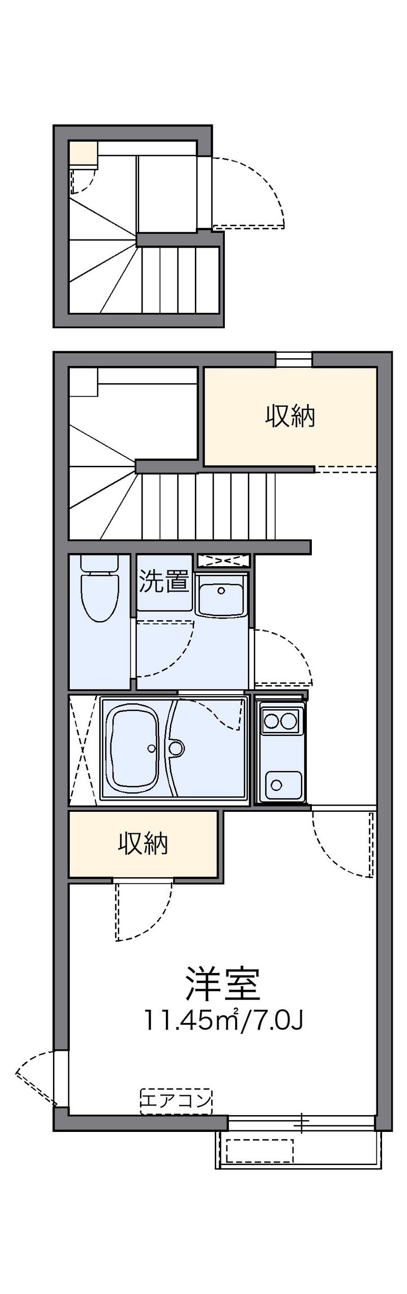 レオネクストミーヤ前野 間取図