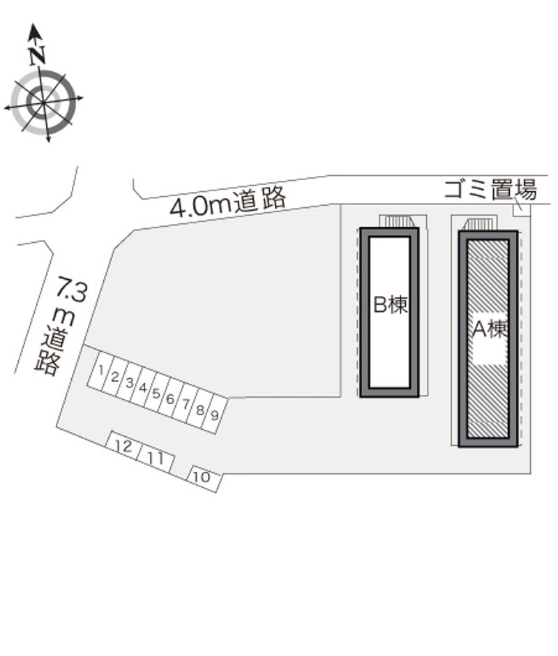 レオパレスワンダーランド 駐車場