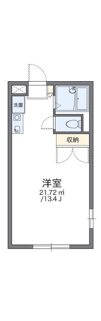 レオパレス半田 間取り図