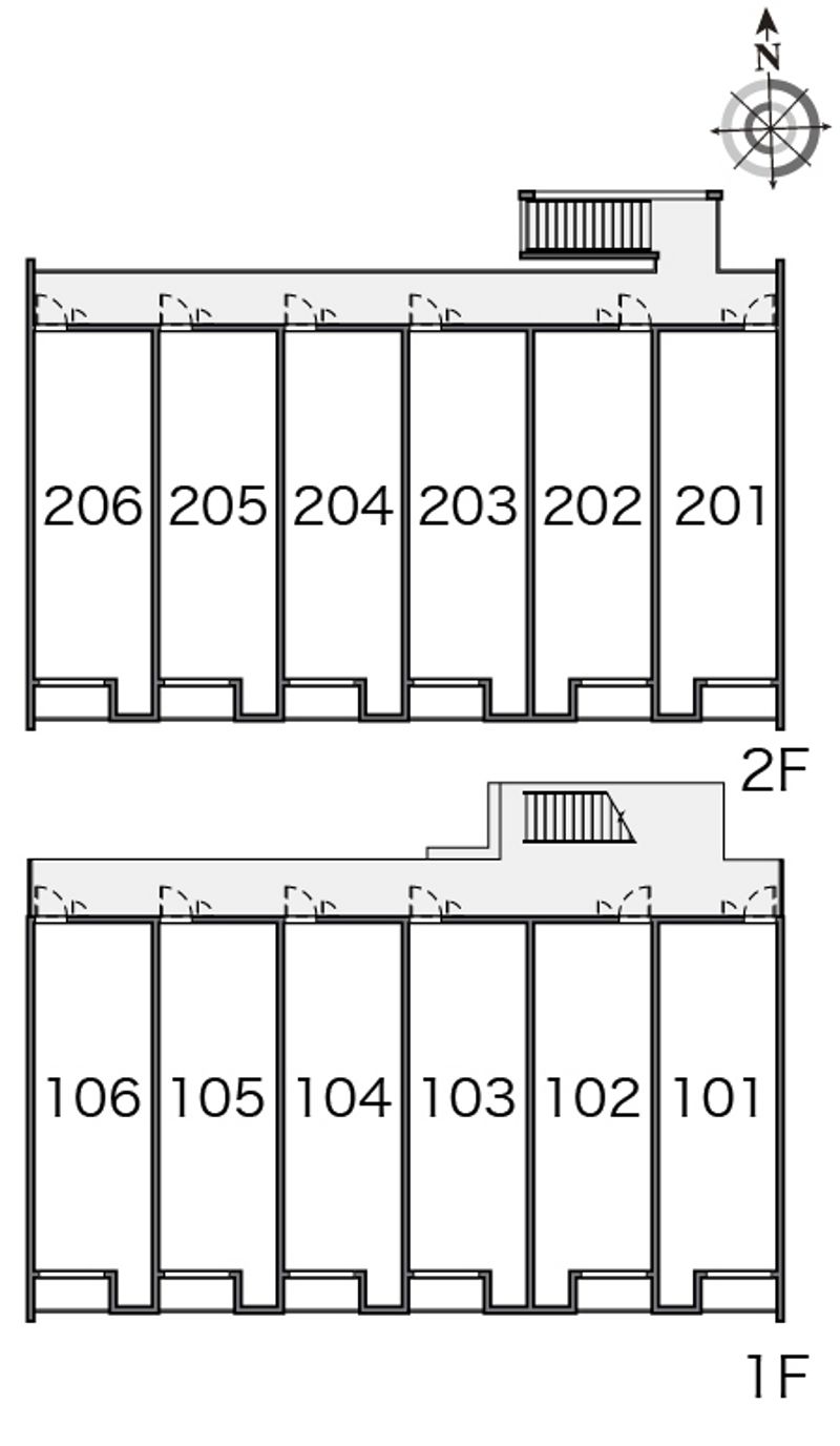 クレイノカンナ 間取り配置図