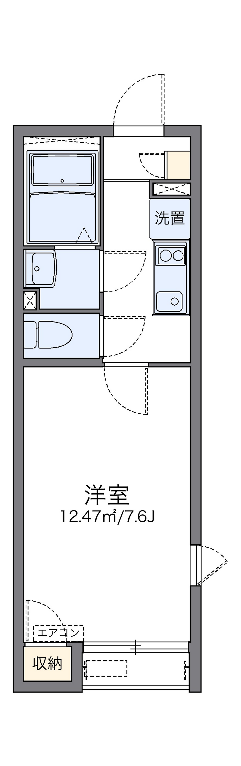 レオネクストアンフィーニ洋Ⅱ 間取り