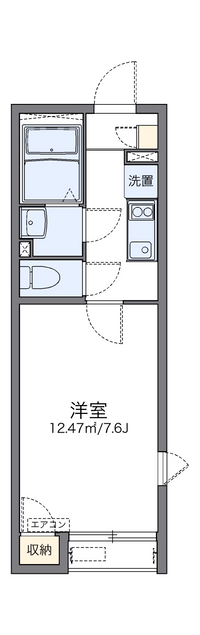 レオネクストアンフィーニ洋Ⅱ 間取り図