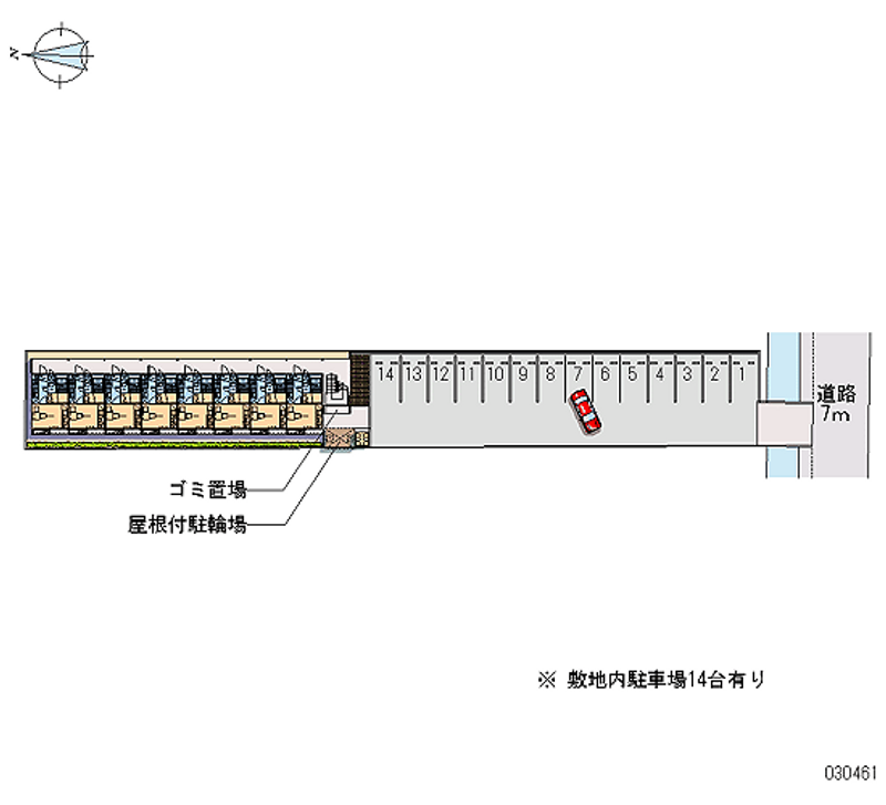 30461 bãi đậu xe hàng tháng