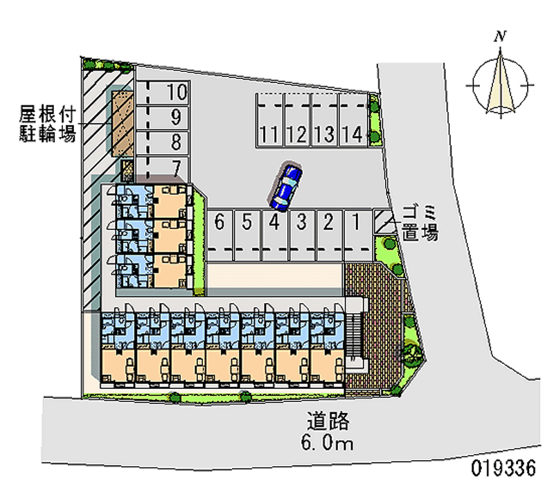 19336 Monthly parking lot