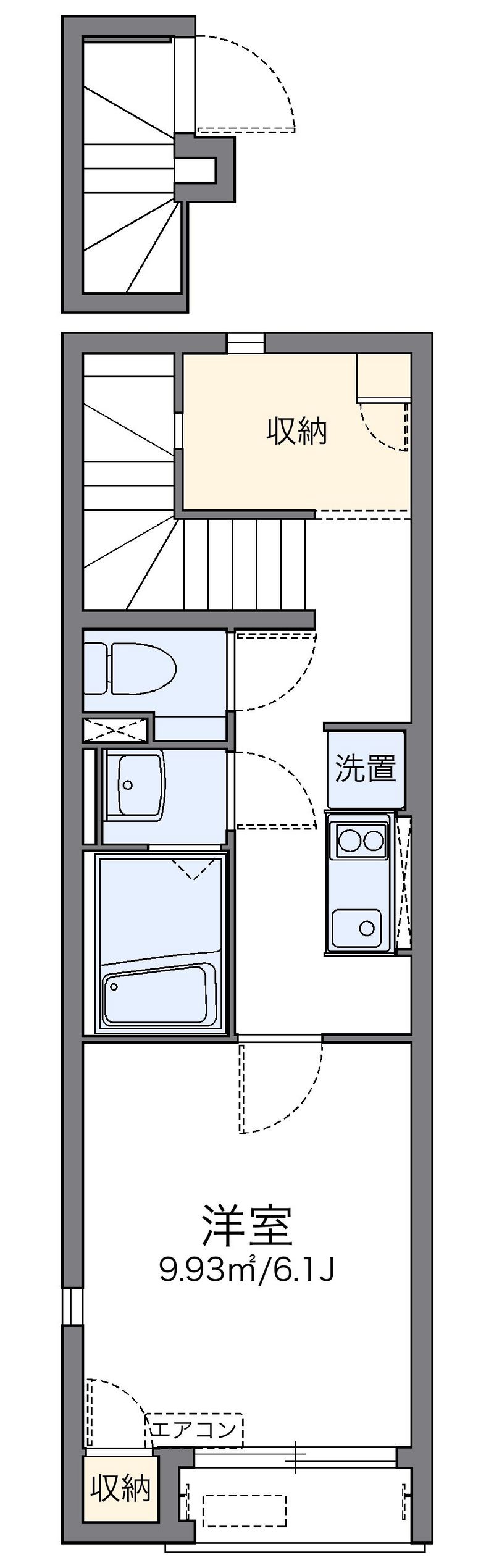 レオネクストＳＨＩＮＳＥＩ 間取図