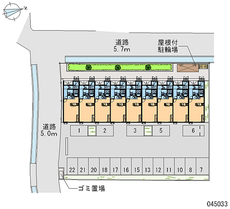 レオネクストＨａｒｕ 月極駐車場