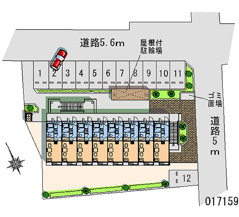 17159月租停車場