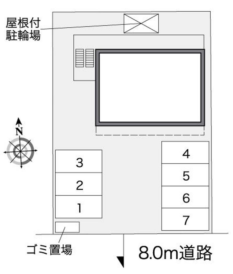 レオパレス清里 配置図