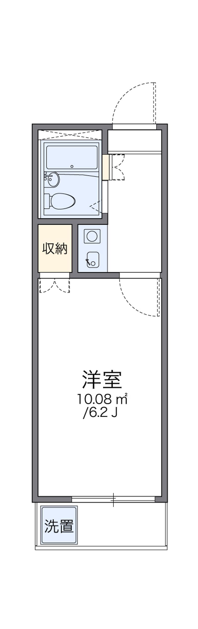 レオパレス赤羽Ｐａｒｔ１ 間取図