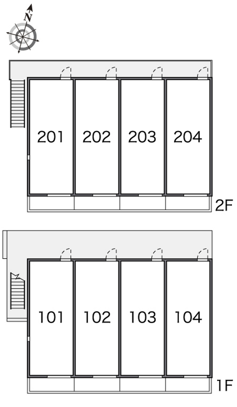 レオネクストル　ソレイユ 間取り配置図
