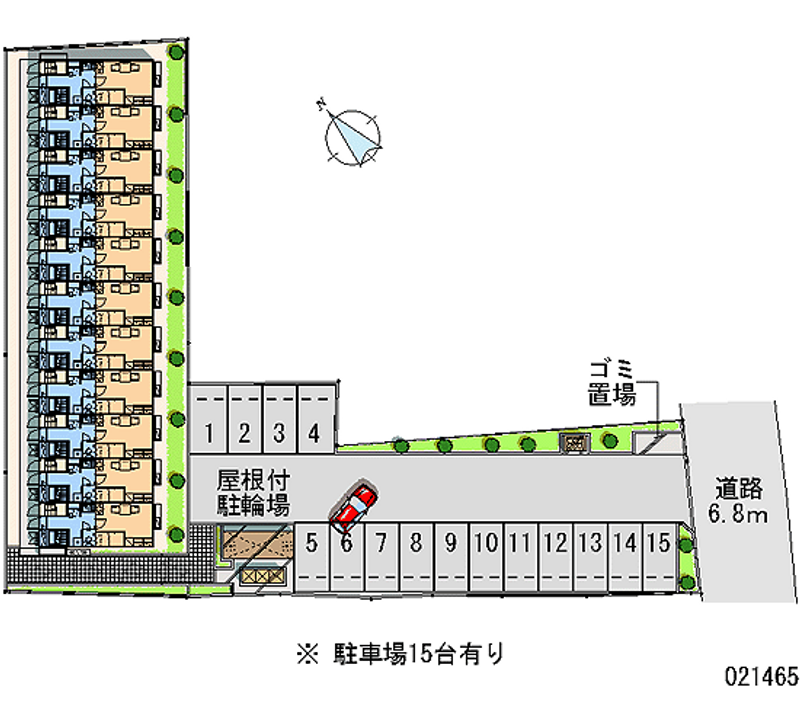 21465 Monthly parking lot